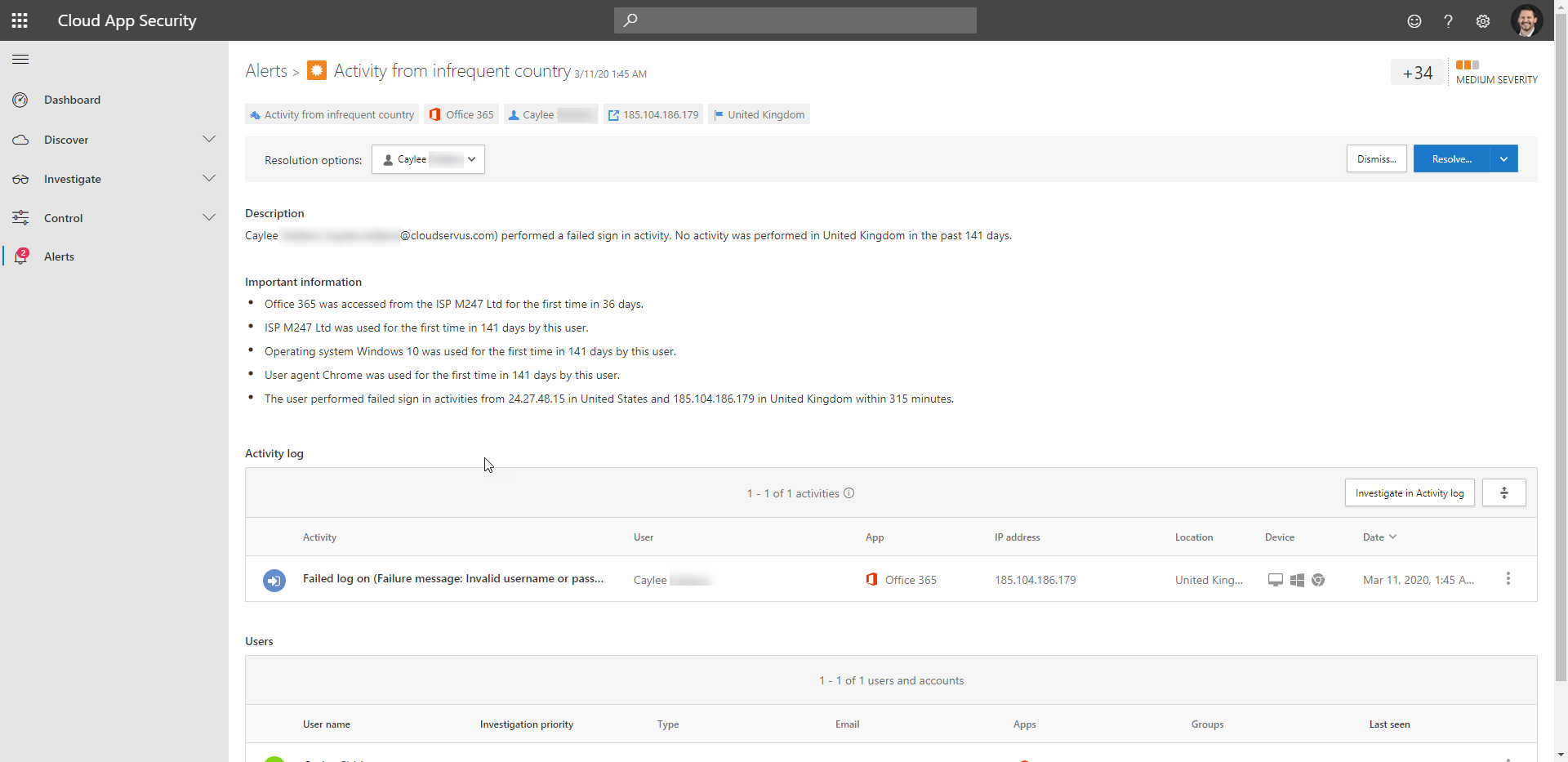 Microsoft Cloud App Security continues to impress! - Microsoft ...