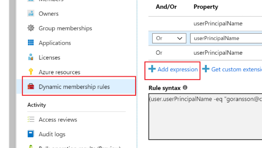 Validate Azure AD Device Dynamic Membership Rules in Preview